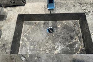 M/Y Dragonfly 1 - Marble Sink