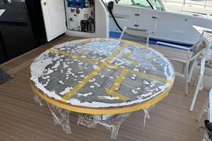 M/Y Dragonfly 1 - Natural Stone Table