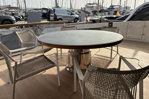 M/Y Dragonfly 1 - Natural Stone Table