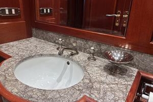 S/Y Juliet - Marble Sink